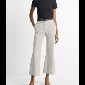 VINCE garden checked s 4, nwot